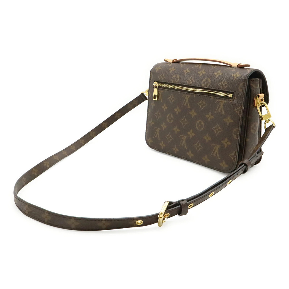Louis Vuitton Bag Pochette Shoulder Metis 2way Monogram Brown